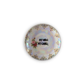 Vintage Wandteller "MY VOICE, MY CHOICE" | Upcycling Unikat | 13,5 cm