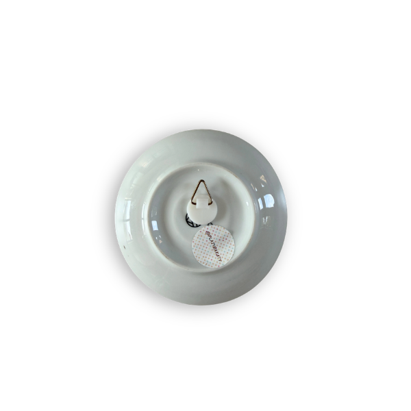 Vintage Wandteller "MY VOICE, MY CHOICE" | Upcycling Unikat | 13,5 cm