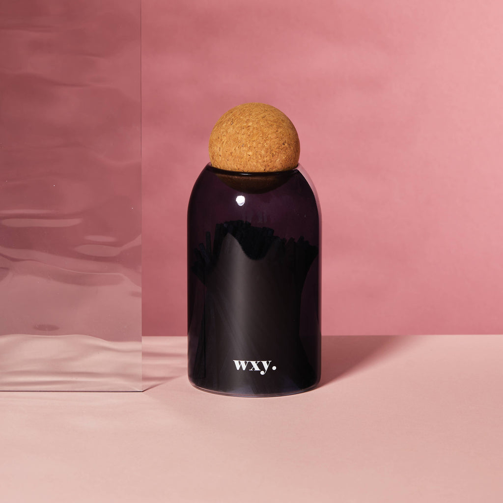 wxy. Streichholzglas Midnight Navy als Tischdeko – Kerzenzubehör Lifestyle
